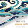 VOID Gold Wave Cushion Cover Polyester Waterproof Outdoor Indoor Cushion
