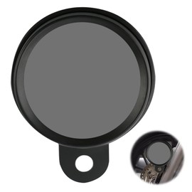 Motorcycle Tax Disc Holder, EsiFare Universal Motorcycle Tax Disc Holder Motorcycle Tax Plate Holder Waterproof Card Hanger Label Stainless Steel Round Tax Disc Permit Holder Tax Disc Protection Easy