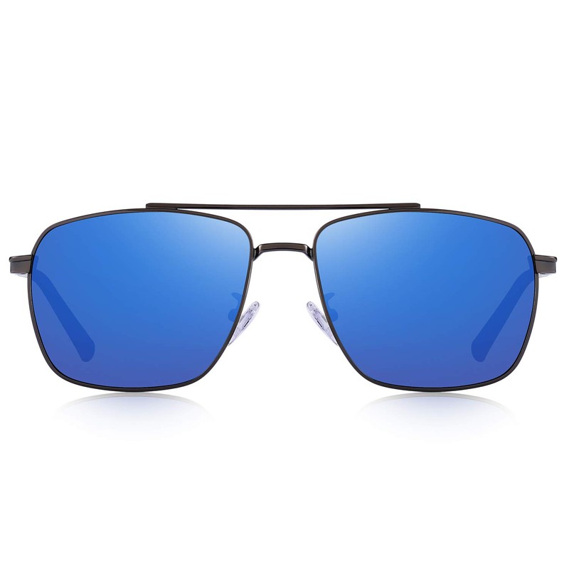 OLIEYE Rectangular Polarized Sunglasses for Men