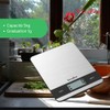 TERRAILLON - SLIM STEEL - Electronic Kitchen Scale, Large LCD