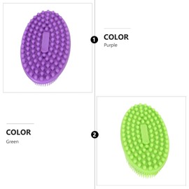 Cepillo de Silicona DIKACA 13NFT1MU204155U – Doble pieza para masaje y limpieza