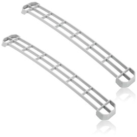 [Upgraded] 510502W Dryer Lint Filter Cover, Dryer Lint Screen Cover fit for Speed Queen, Replace D510502W, D510502LG, AP6284689, ‎Light Gray (2 Pack)