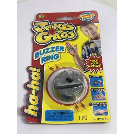 JA-RU Jokes & Gags Prank Buzzer Ring