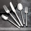 Kelenfer Silverware Set Flatware Set Stainless Steel Cutlery Set 20