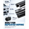 Windshield Wiper Blades, 22"+22", Stable, Quiet, All Season 2 Pack
