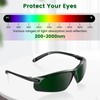 Lanieney Red Light Therapy Goggles, Protective Laser Safety Glassses, Eyes