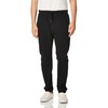 WT02 Men's Twill Jogger Pants, Black, Medium