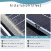 Drainage Clips for Solar Panels - Self-Cleaning Polycarbonate Water Guide