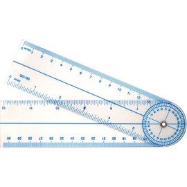 Westcott 7-Inch Goniometer Quick Angle Protractor Measuring Tool (GO-180)