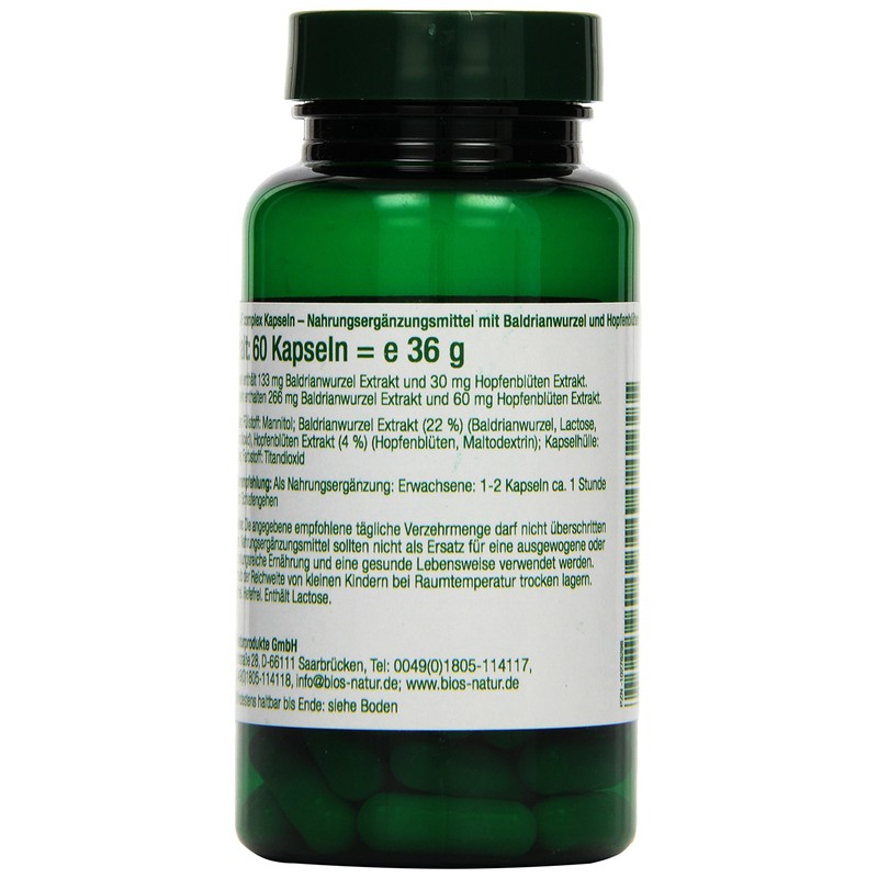 Bios effect Schlaf complex, 60 Kapseln, 1er Pack (1 x