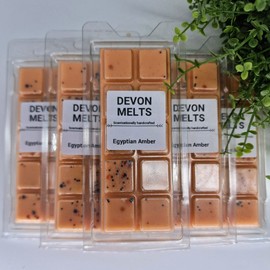Devon Melts - Egyptian Amber - Highly Scented 100% Soy Wax Snapbar