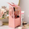 Three-Dimensional Makeup Pen Storage Bag. Makeup Brush Storage for Travel