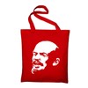 Styletex23 Lenin Jute Bag Cotton Bag, red
