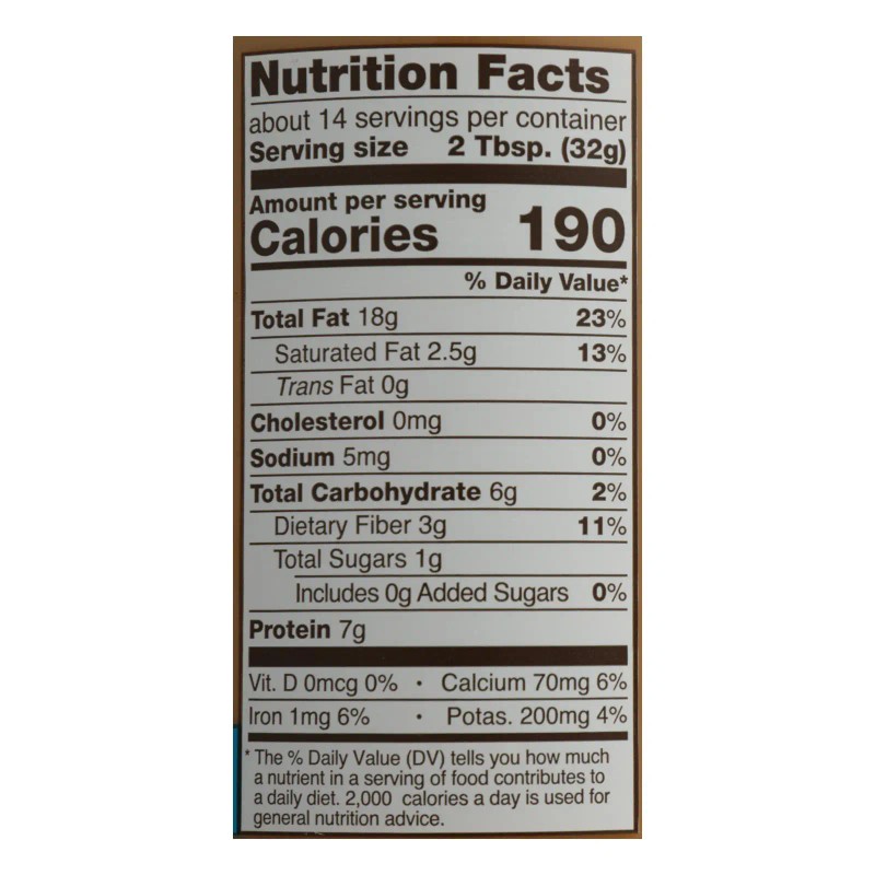 UD_Barney Case of 6-16 Oz Bare Smooth Almond Butter Premium