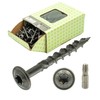 Flat Head Screws Black 6 x 30-100 Pieces Includes Bit