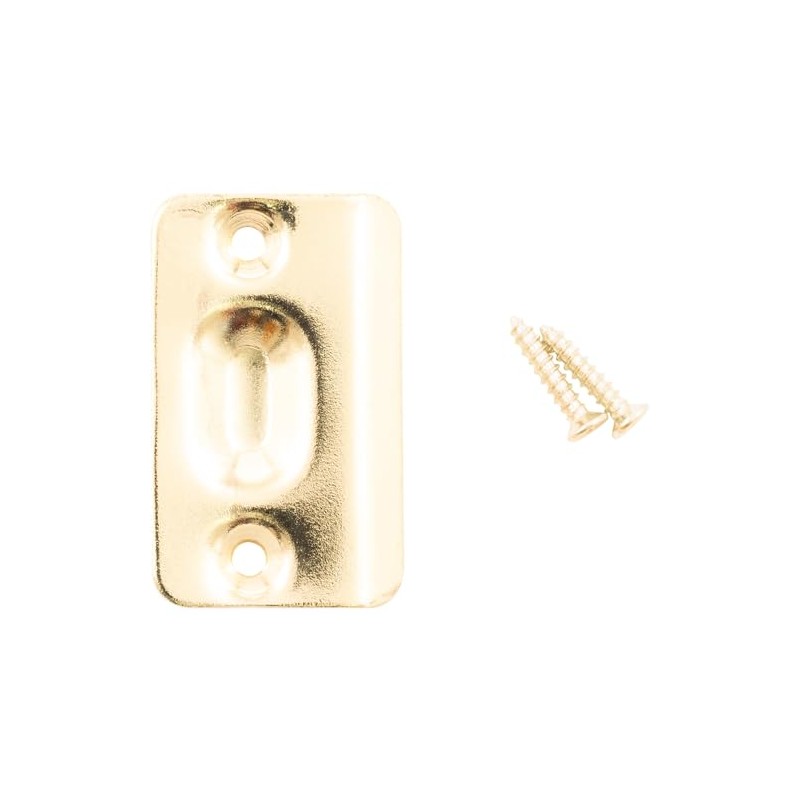 Stone Harbor Hardware Ball Catch Strike Plate, 2-1/4" x 1-3/8",