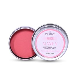 Rubor en Polvo Compacto, para Piel Grasa y Sensible, con Avena y Betabel, FPS15 (mamey)