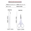 5 Pcs Vinyl Weeding Tool Set Weeder Tweezers Scraper Spatula