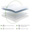 Queen Size Electric Heated Mattress Pad 10 Heat Settings Dual