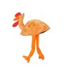 BinaryABC Thanksgiving Plush Turkey Hat with Legs,Thanksgiving Day Turkey Costume