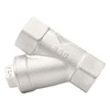 DuraChoice 1/4" Stainless Steel Y-Strainer - 800WOG, FxF NPT 100mc