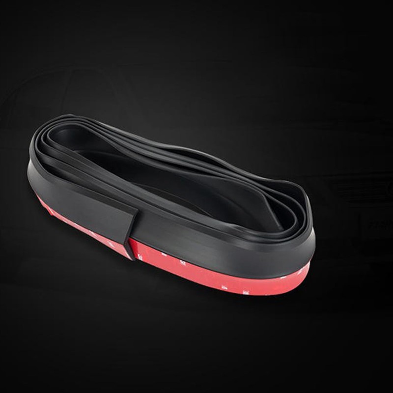 Torcarvh Universal Car Front Bumper Spoiler Rubber Sticker Protector Body