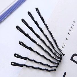 LeTradeJP Hair Pin Set, Hair Bundles, Bangs, Hair Arrangement, Hair Clip, Black, Cute, Women's, Girls, Saihatsu Sacred Treasure, 60 Pieces