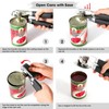 FEISHIONG Can Opener Manual,Handheld Can Openers with Big Effort-Saving Knob,Manual