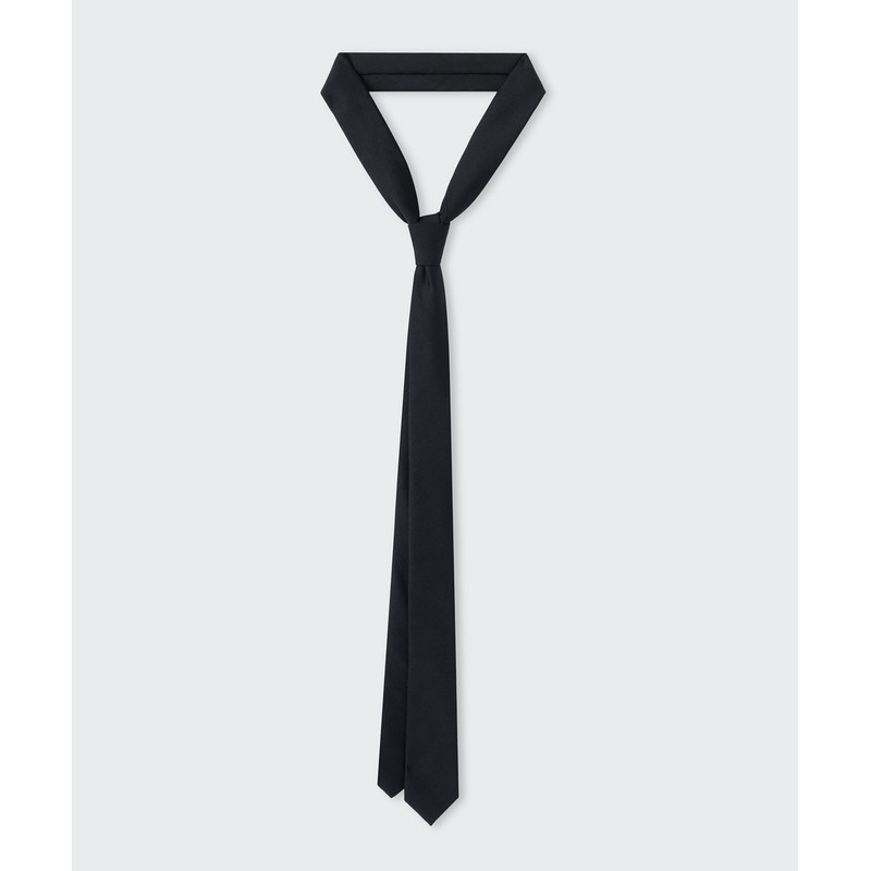 Musinsa Standard Wool Slim Solid Tie [Black]