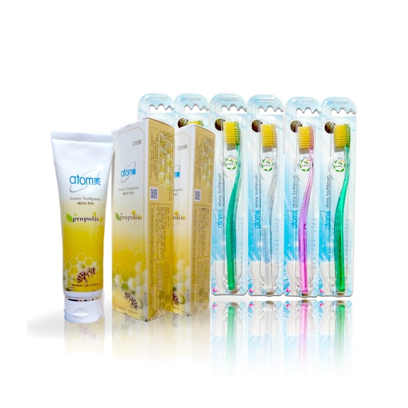 Atomy Green Tea Extract & Propolis Toothpaste 200 g x