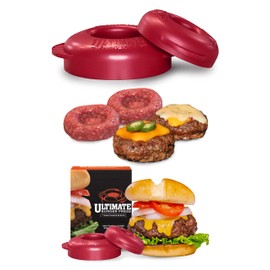 Ultimate Burger Press - 1/4lb, 1/3lb and 1/2lb Stuffed Burger Patty (3 Sizes Inside) GET More Creative