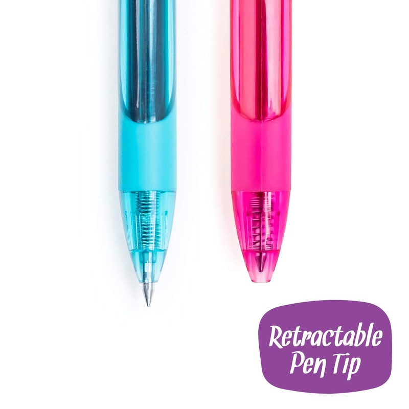 WallDeca Gel Pen Set - Gel Pens Set Colourful 12