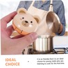 LIFKOME 1Pc Khaki Mechanical Timer for Cartoon Reminder Easy Operation