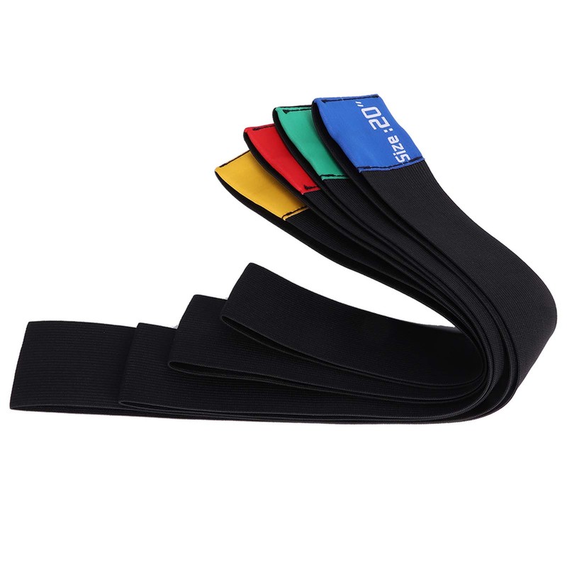 4pcs 14/16/18/20 Inch Drum Cymbal Mute Belt Practice Silencer Dampener