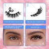 Fake Eyelashes Fluffy Strip Lashes Mink False Lashes Comfortable False