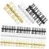 DOITOOL 12 pcs Roman Clock Numbers DIY Replacement Numerals for