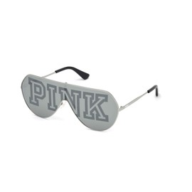 Victoria's Secret Women's PK0001 Sunglasses, Palladio Luc / Fumo Specchiato
