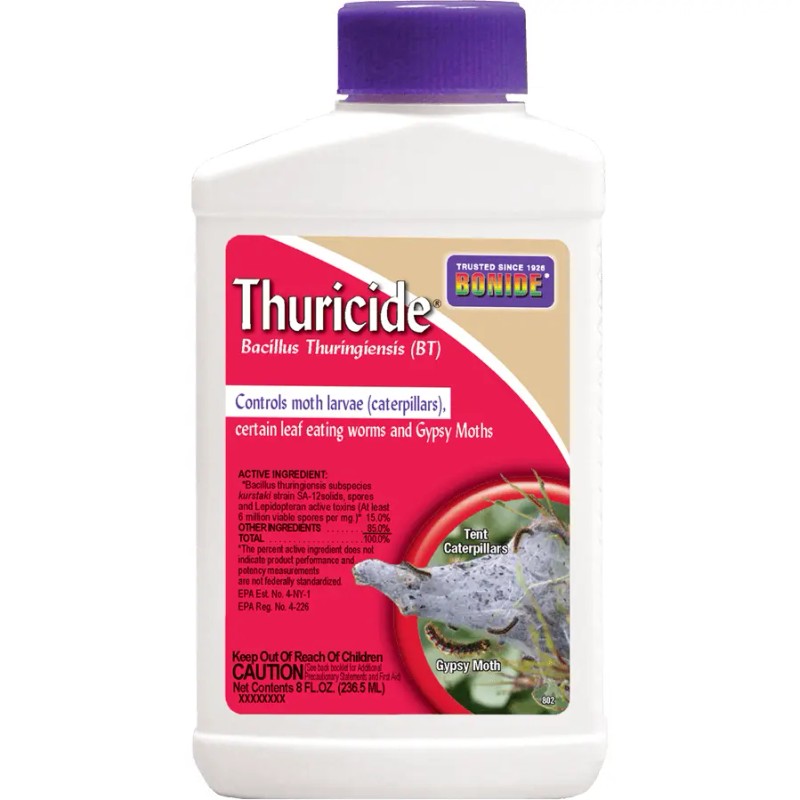 Bonide Thuricide BT Concentrate Insecticide - 8 oz