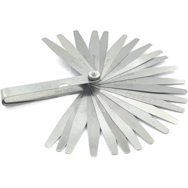 Feeler Gauge Metric Size Stainless Steel Precision Multi Blades Hand Tool Lathe (13 Blades)