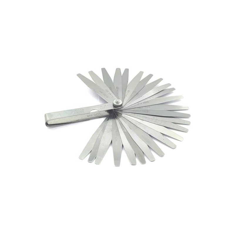Feeler Gauge Metric Size Stainless Steel Precision Multi Blades Hand