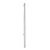 Boat Flag Pole 610mm Length Stable 316 Stainless Steel Rail