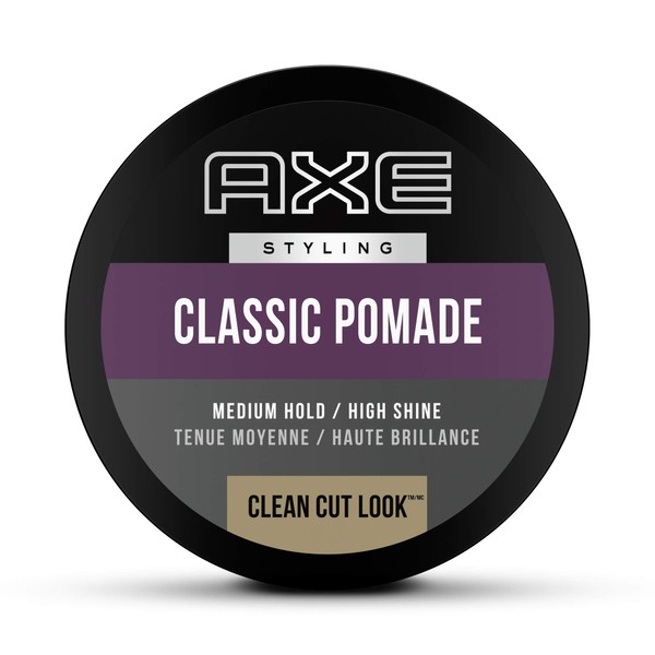 AXE Hair Pomade for Men For a Clean Cut Look Classic Easy to Use Styling Hair Product 2.64 oz