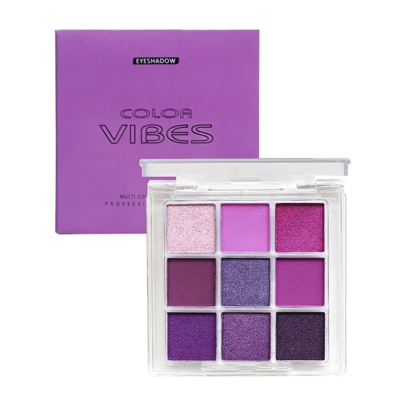9 Sombras De Ojos Mate Ahumadas Resistentes Al Agua