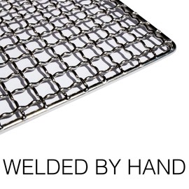 2-Pack - Bushcraft Grills - Welded Stainless Steel High Strength Mesh (Campfire Rated) - Expedition Research LLC