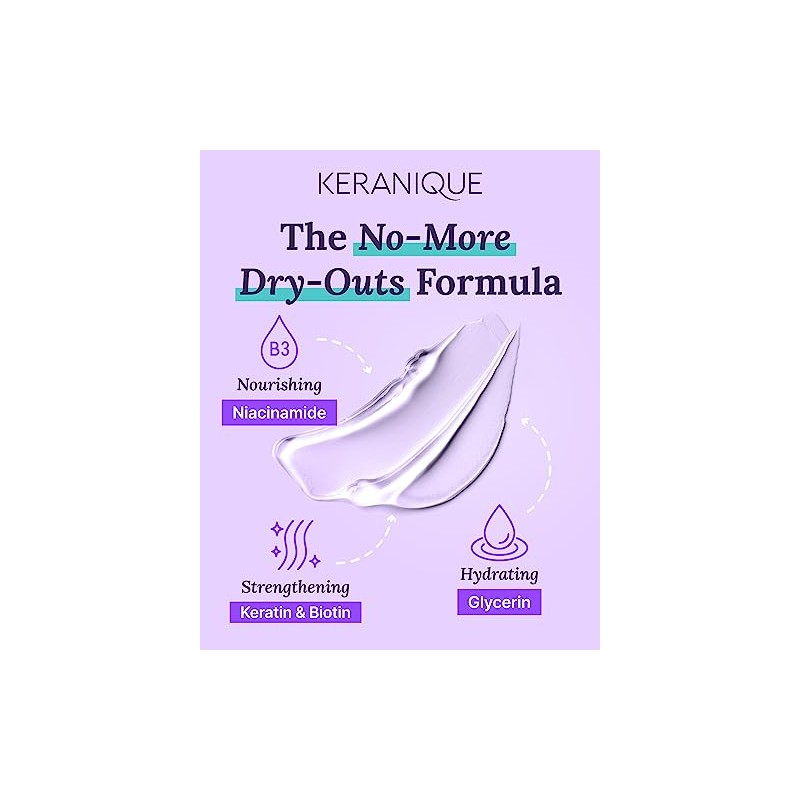 Keranique Deep Hydration Scalp-Stimulating Shampoo, 8 Ounce