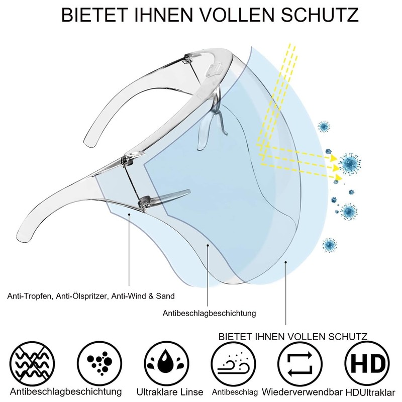 BFhongly Face Protection White (2)