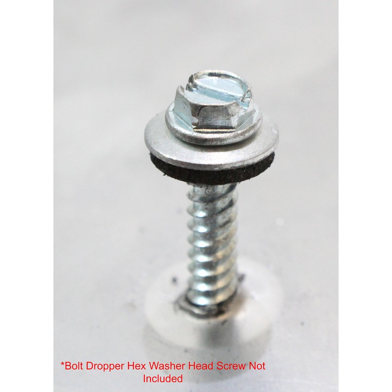 3/8” x 7/8” OD Stainless EPDM Washers, (50 pc) Neoprene