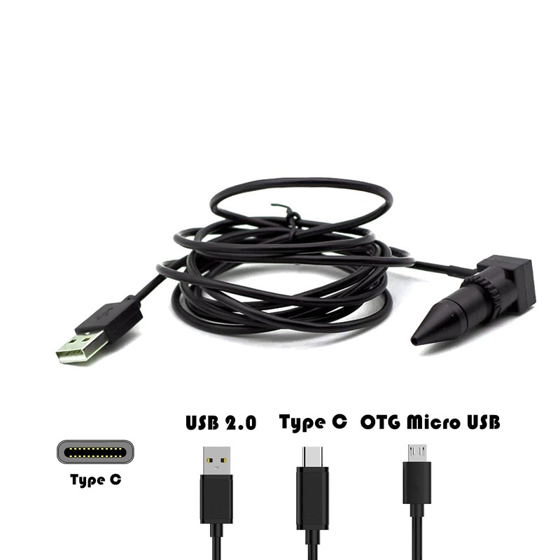 1080P Mini USB Camera, 30 mm Long Focus Lens, Max.