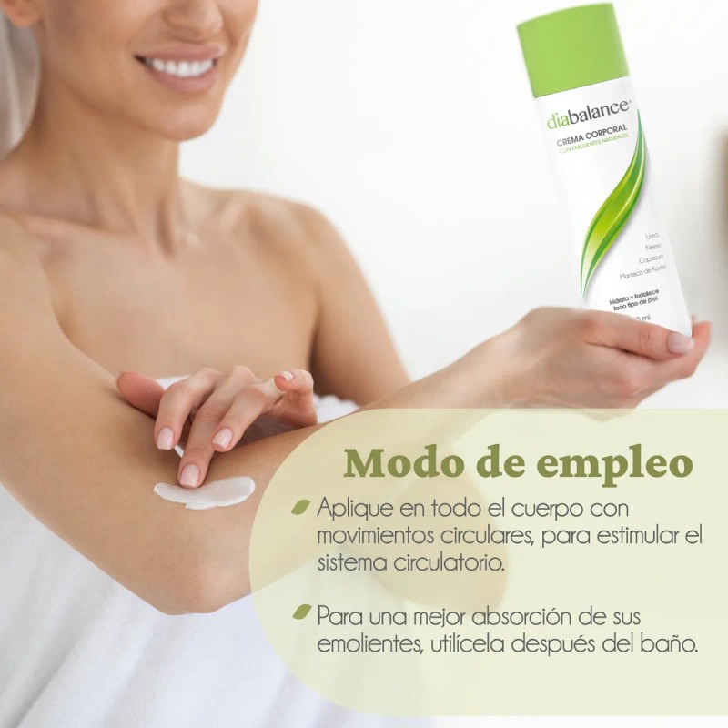 Crema Corporal Hidratante Diabalance 8h 200ml
