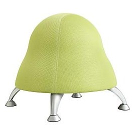 Safco Products 4755GS Runtz Ball Chair, Green Apple, Anti-Burst Exercise Ball, Active Seating